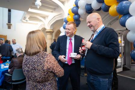 Guests celebrating Melville's 30th