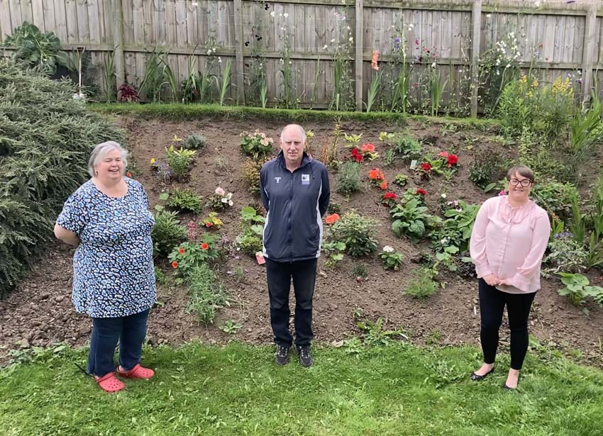 Penicuik garden transformation