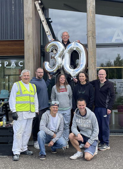 30th anniversary team